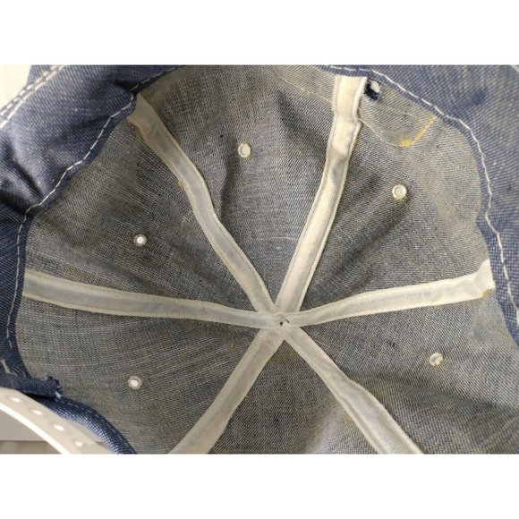 WHITE TRUCKS WT K-Brand Cap Trucker Hat Snapback Baseball Vintage 80s denim - Picture 8 of 9